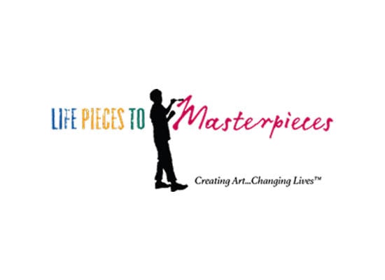 Life Pieces to Masterpieces logo.